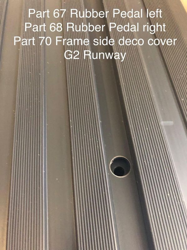 Frame Side Deco Cover Part 70 G2 Runway