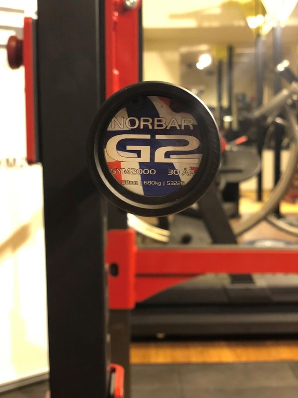 GYM2000 Olympisk NORBAR IWF