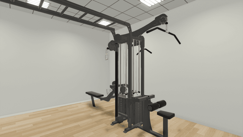 GYM2000 Jungle Maskin justerbar