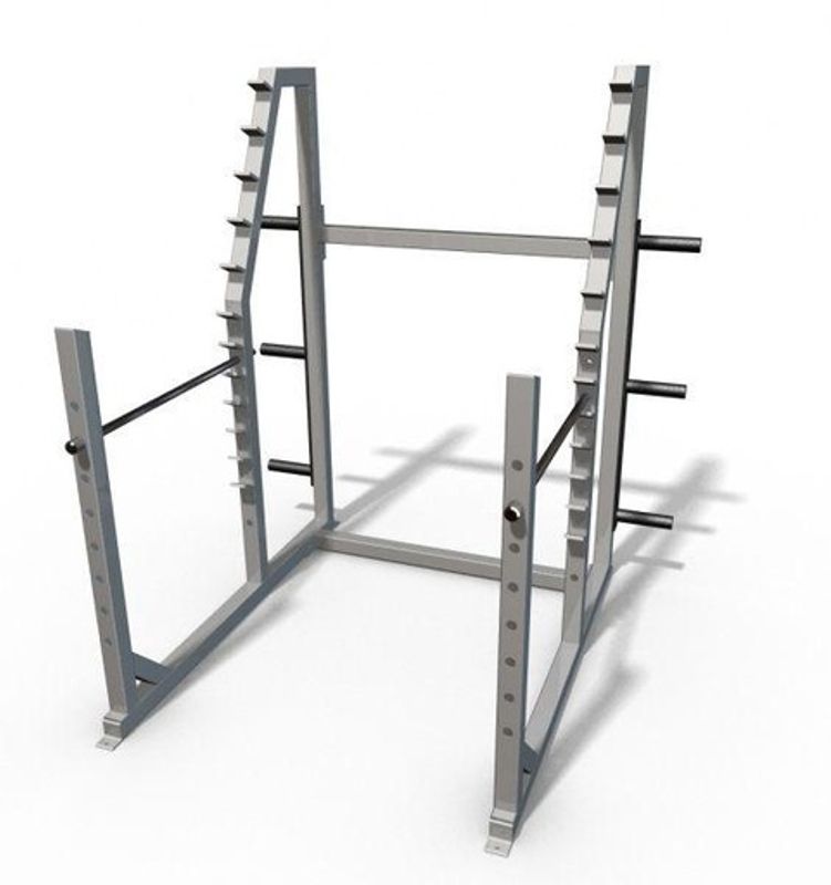 GYM2000 Flexi Rack m/ sikring og vekthorn