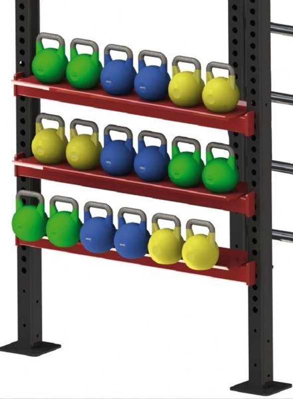 GYM2000 Kettlebellhylle for cage