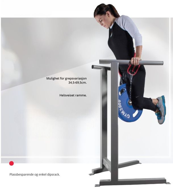 Hovedbilde GYM2000 Dips rack, kompakt
