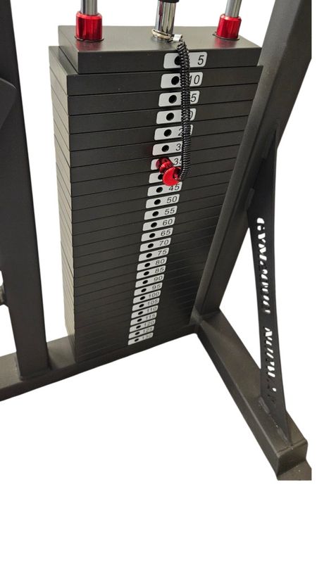 GYM2000 Nedtrekk & Roing Kombi 130kg