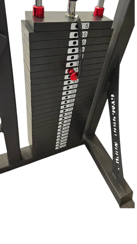 GYM2000 Nedtrekk & Roing Kombi 130kg