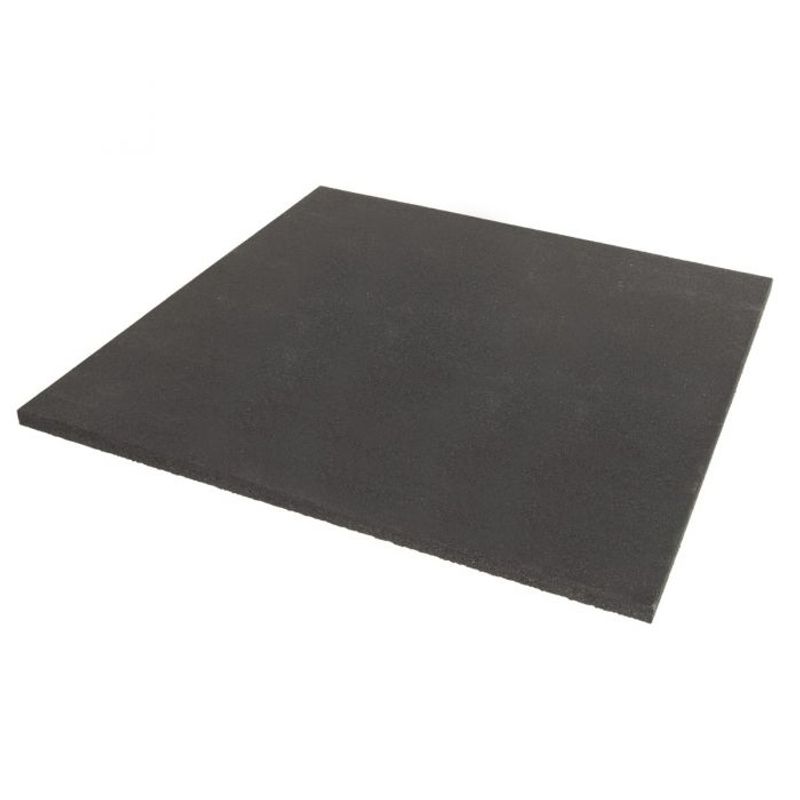 TF Gummigulv 30mm, 1x1m, flat bakside